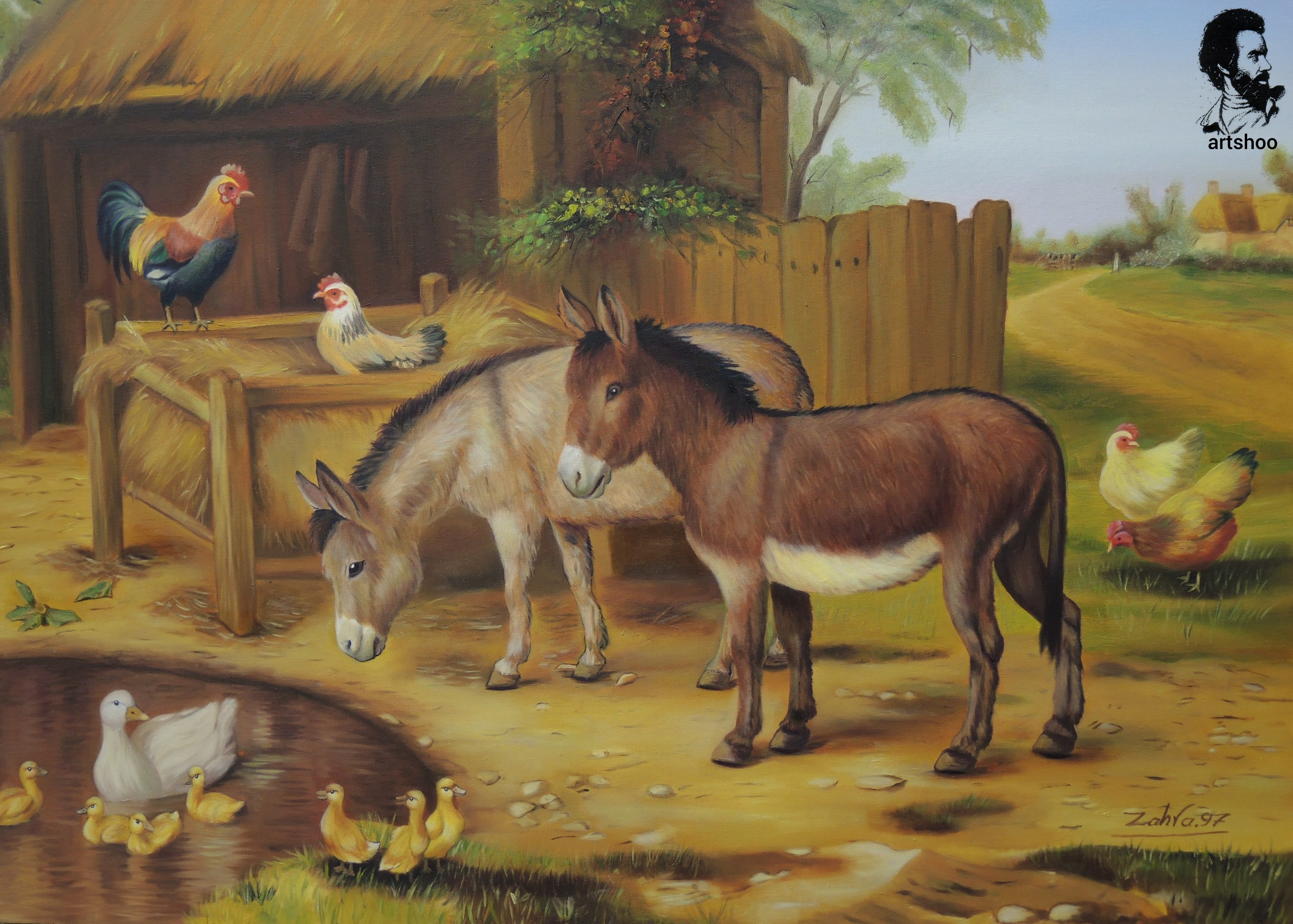 نقاشی رنگ روغن